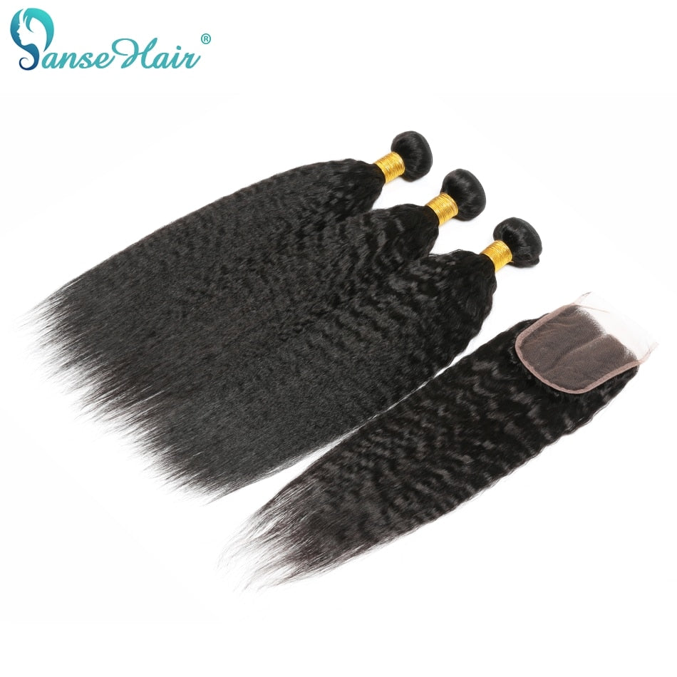 Kinky Straight Indian Hair