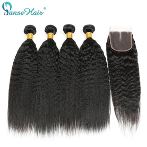 Kinky Straight Indian Hair